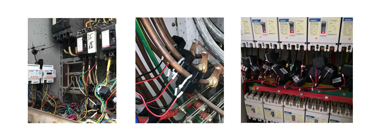 Work Site Installation of AKH-0.66/K-φ Series Split Core Current Transformer