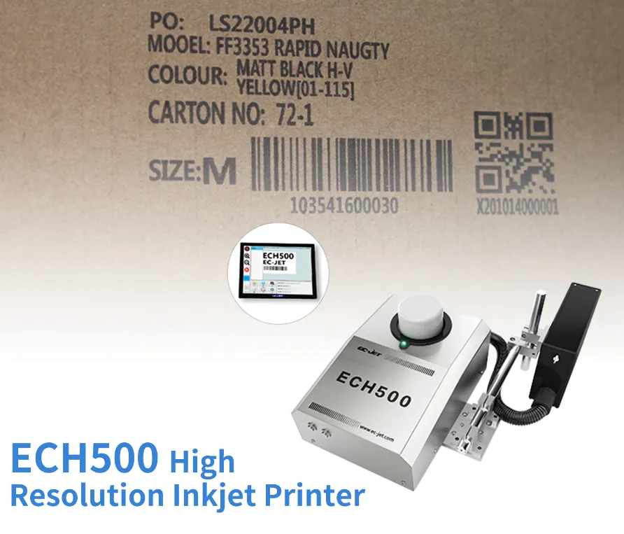 EC-JET | Máy in phun độ phân giải cao Piezo