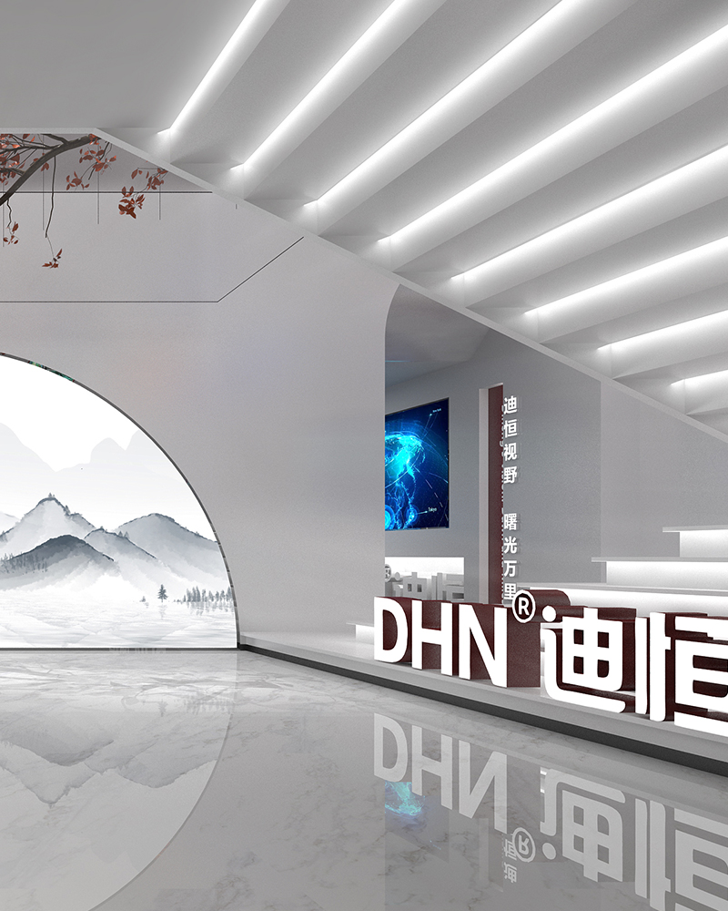 DHN projector demonstration