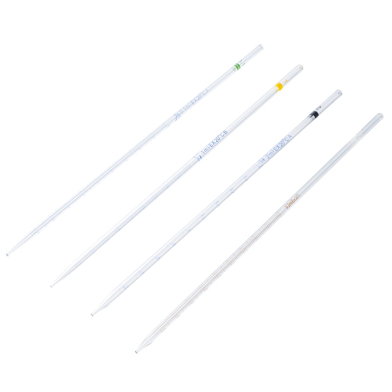 Class A Glass Measuring Pipette Graduated With Zero At Top Accurate