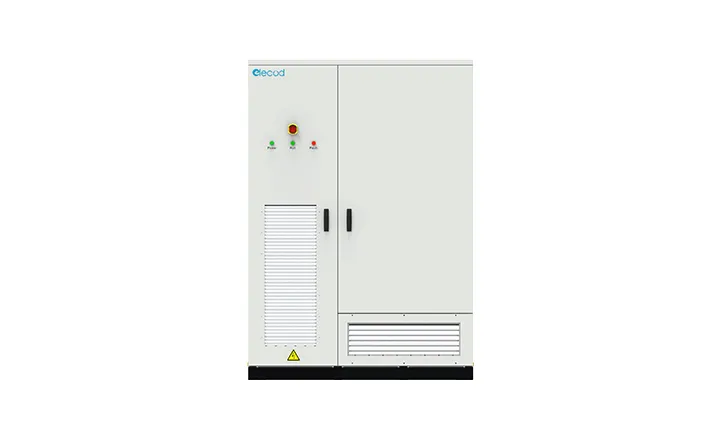 Sistema de almacenamiento de energía conectado a la red de 100kW-232kWh gabinete integrado al aire libre.