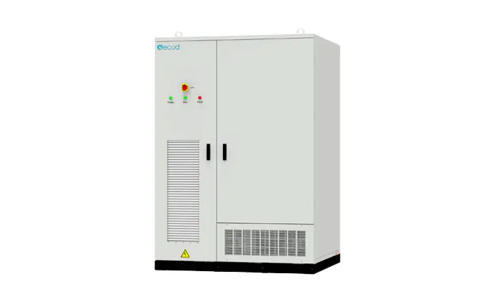 Elecod Monet — seria 100kW/215kWh, 125kW/253kWh, 125kW/261kWh zewnętrzny magazyn energii (praca z siecią lub wyspowa)