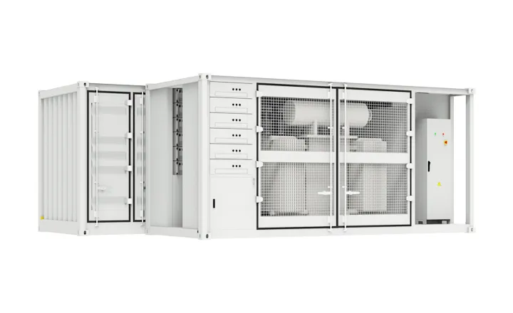 Diagrama de máquina integrado de refuerzo de 2,5MW en contenedores - Adición