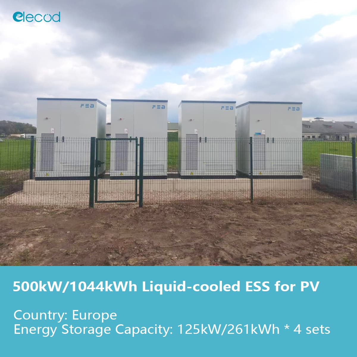 Elecod 500kW1044kW Sistema de almacenamiento de energía refrigerado por líquido para sistema fotovoltaico.jpg
