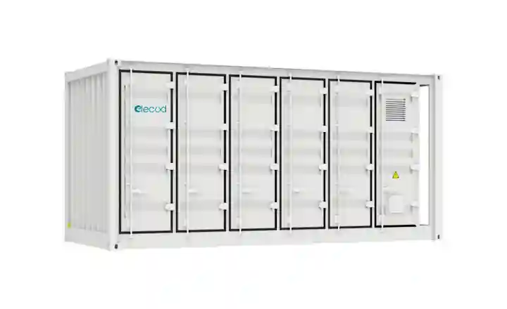 Elecod Alice — seria 5MWh chłodzony cieczą kontener baterii (strona prądu stałego)